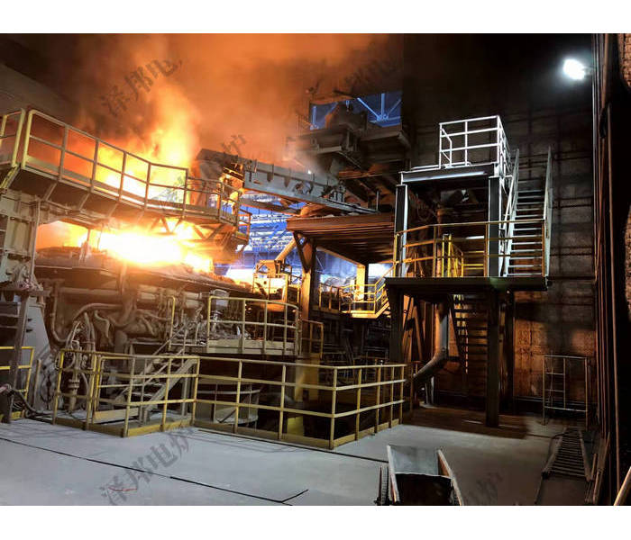 EAF-120T連續進料煉鋼電弧爐(圖2)