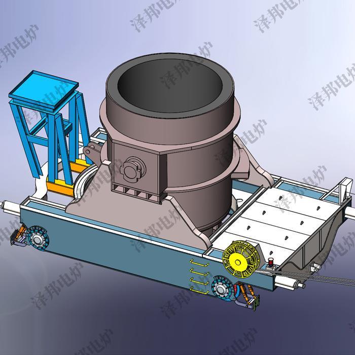 LF-120t雙車三工位鋼包精煉爐
