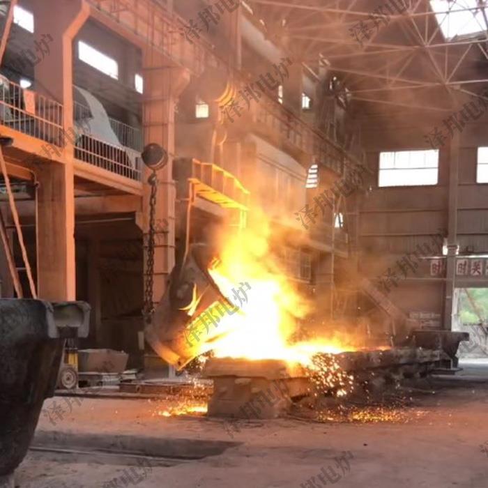 3500KVA中底碳鉻鐵精煉爐