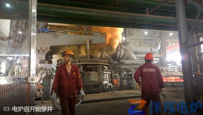 某省50t煉鋼電弧爐設(shè)備安裝工程(圖2)