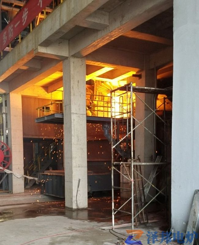 某省50t煉鋼電弧爐設(shè)備安裝工程(圖10)