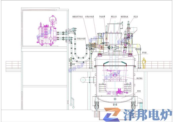 全密封電極內置式真空鋼(鐵)水精煉爐-西安精煉爐廠家 全密封電極內置式真空鋼(鐵)水精煉爐-西安精煉爐廠家